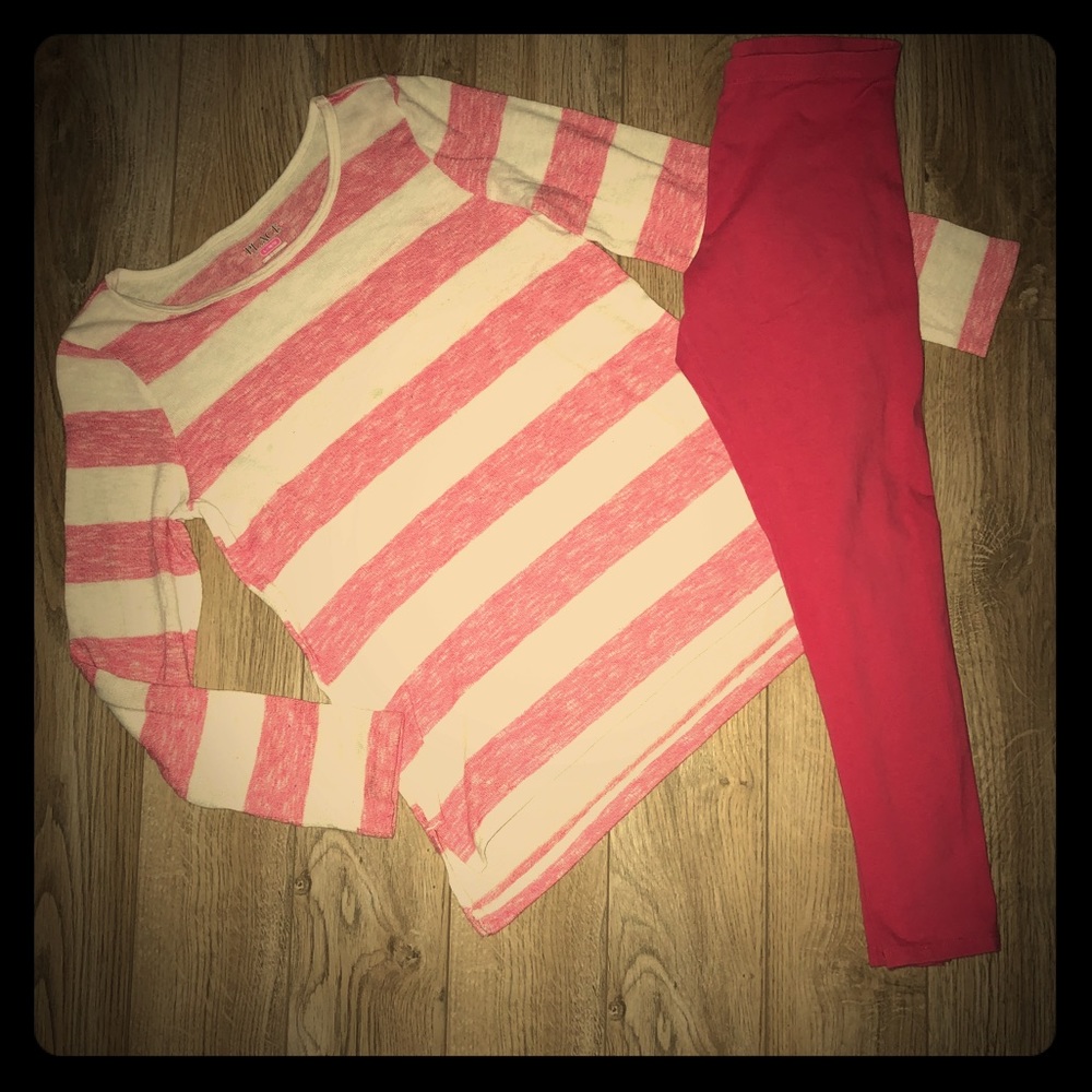 🦄Girls Sz 10/12 Childrens Place Set